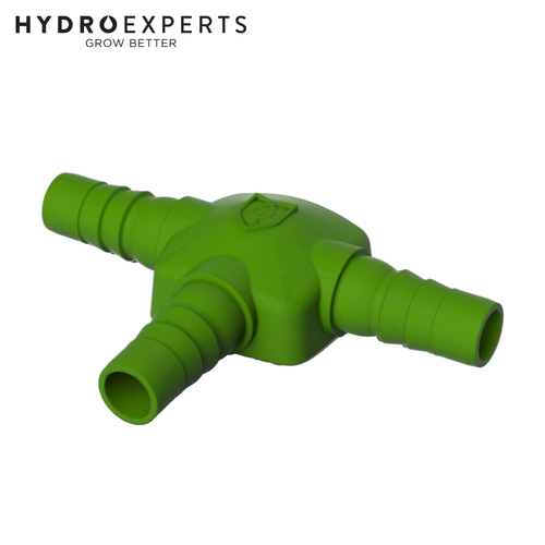 [12] x FloraFlex Pot Pro Drainage - Horizontal T Connector | 16/17MM
