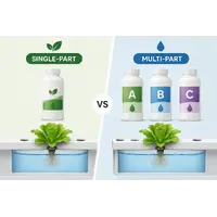 Single-Part vs. Multi-Part Hydroponic Nutrients: Which Feeding Program Gets Better Results?