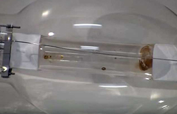 WHAT ARE THOSE BURN MARKS IN MY BULB?